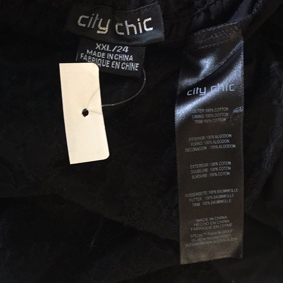 CITY CHIC XXL 24 Eyelet Sundress STRETCH $169 new - Picture 7 of 8